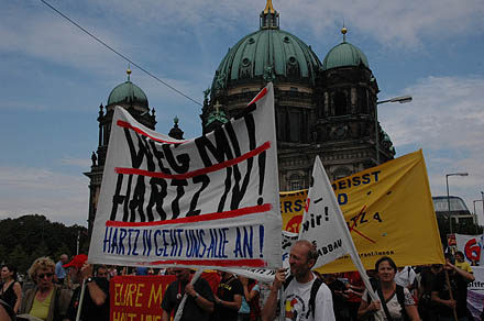Hartz IV Demo Berlin