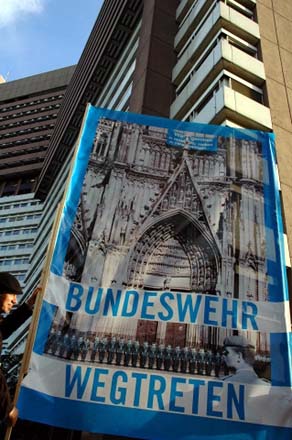 Wegen Demo am Dom vor dem Amtsgericht