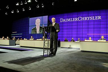 Dieter Zetsche auf der Daimler-Hauptversammlung 2006