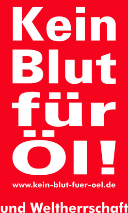 Kein Blut fuer Oel