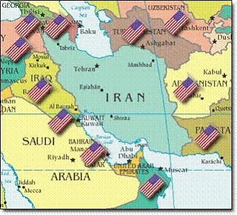 Iran umzingelt