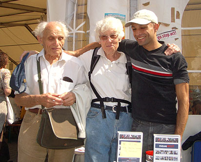 Ernesto Kroch, Feva Weil und Martin Keßler – Sommer 2005