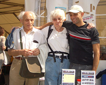 Ernesto Kroch, Feva Weil und Martin Keler  Sommer 2005