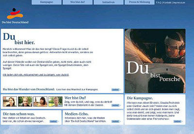 Screenshot - Kampagne 'Du bist Deutschland'