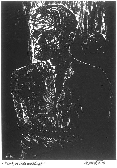 Hugo Paul - Holzschnitt