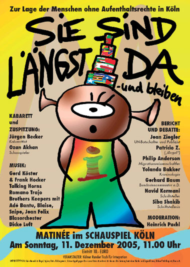 Plakat zur Matineé am 11. Dezember