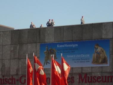 Feldjäger auf dem Museum